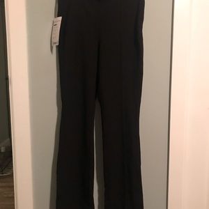 Athleta Siena wide leg pants black Size 4 NWT